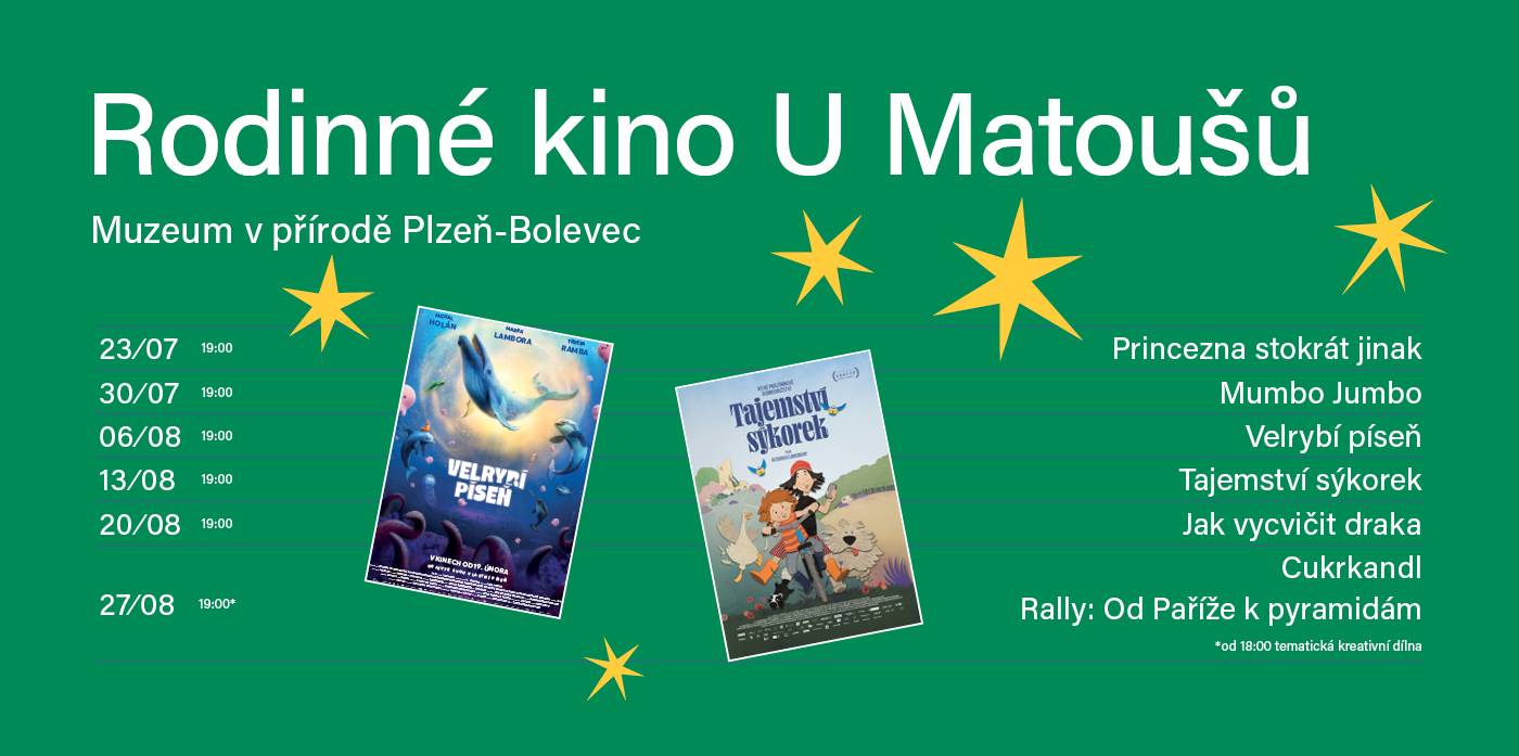 Filmový festival Finále Plzeň - Rodinné kino U Matoušů Filmový festival Finále Plzeň - Rodinné kino U Matoušů